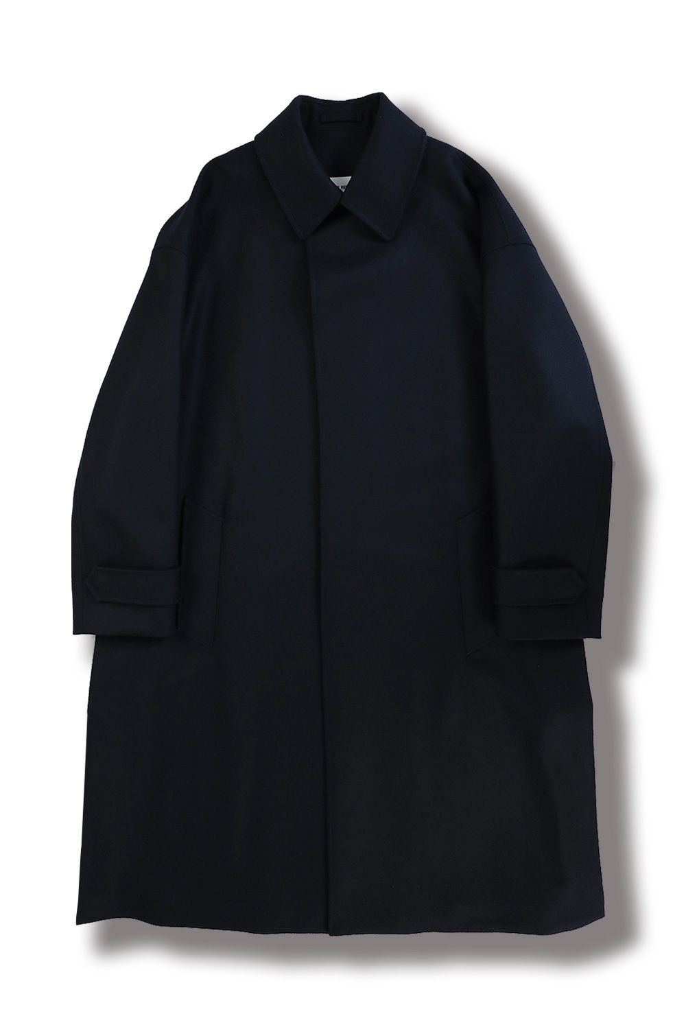 THE RERACS - 【23AW/ラスト1点】THE BAL COLLAR COAT(DARK NAVY