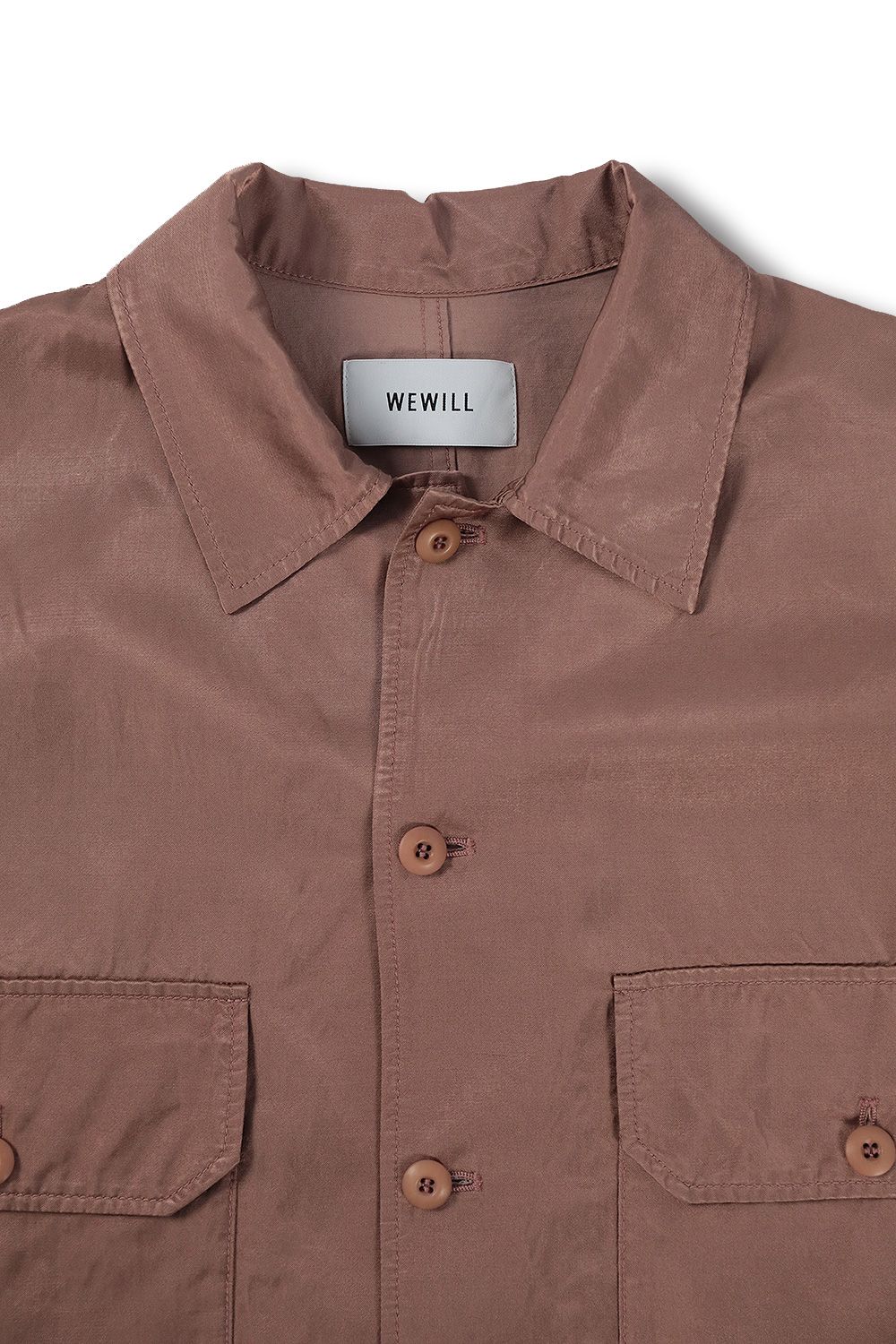 WEWILL - FATIGUE SHIRT(ROSE) | Acacia ONLINESTORE