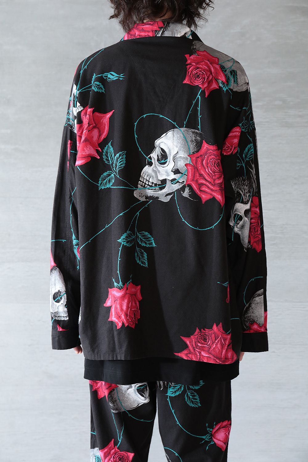 yohji yamamoto - 【WILDSIDExSAINT Mxxxxxx】PAJAMA SHIRT(BLACK