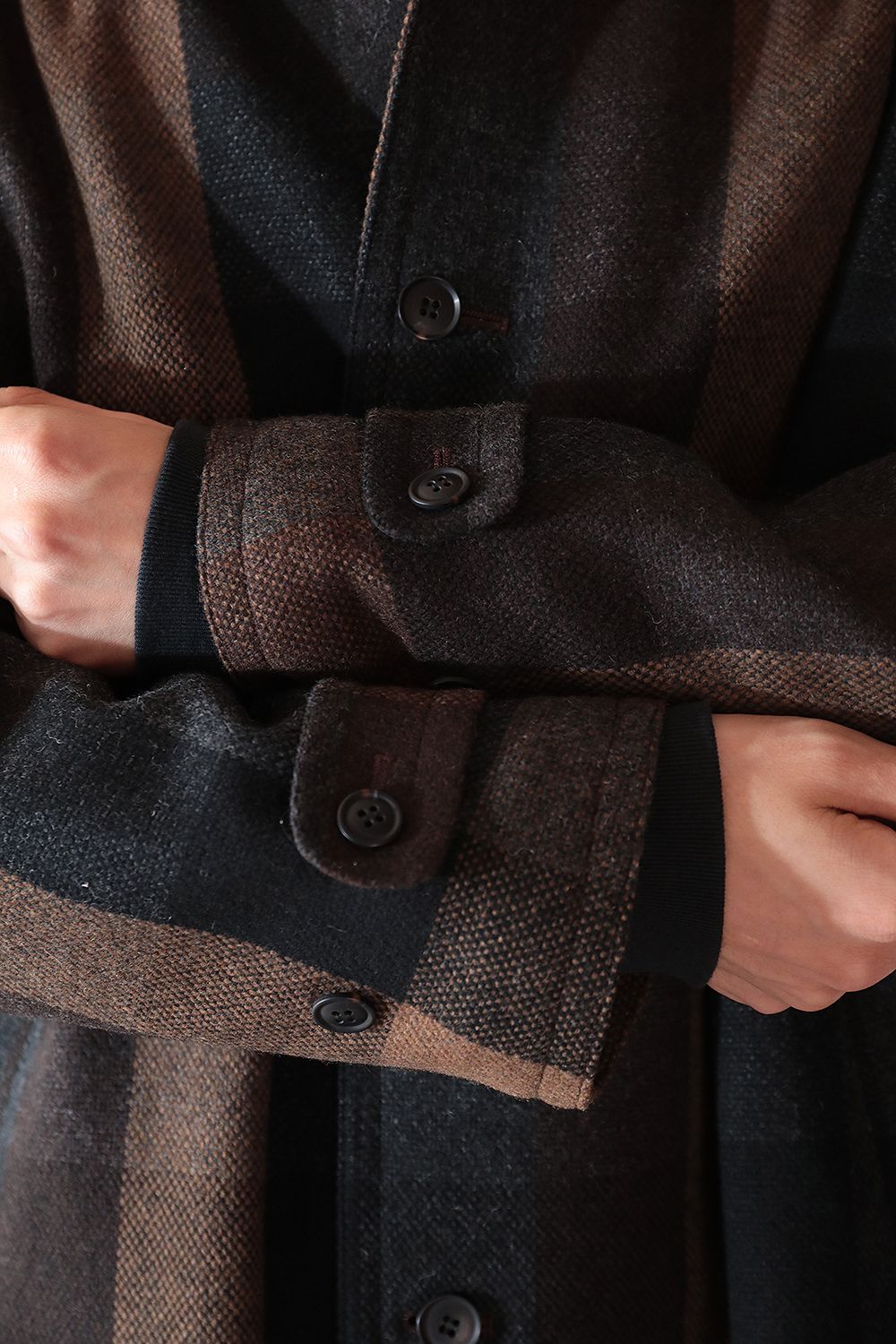 Vainl Archive - SAM COAT(BROWN CHECK) | Acacia ONLINESTORE