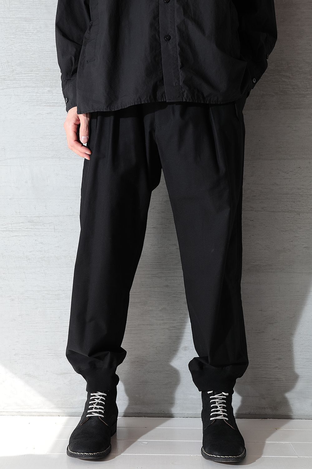 Yohji Yamamoto 21SS イージーパンツ 裾リブパンツ