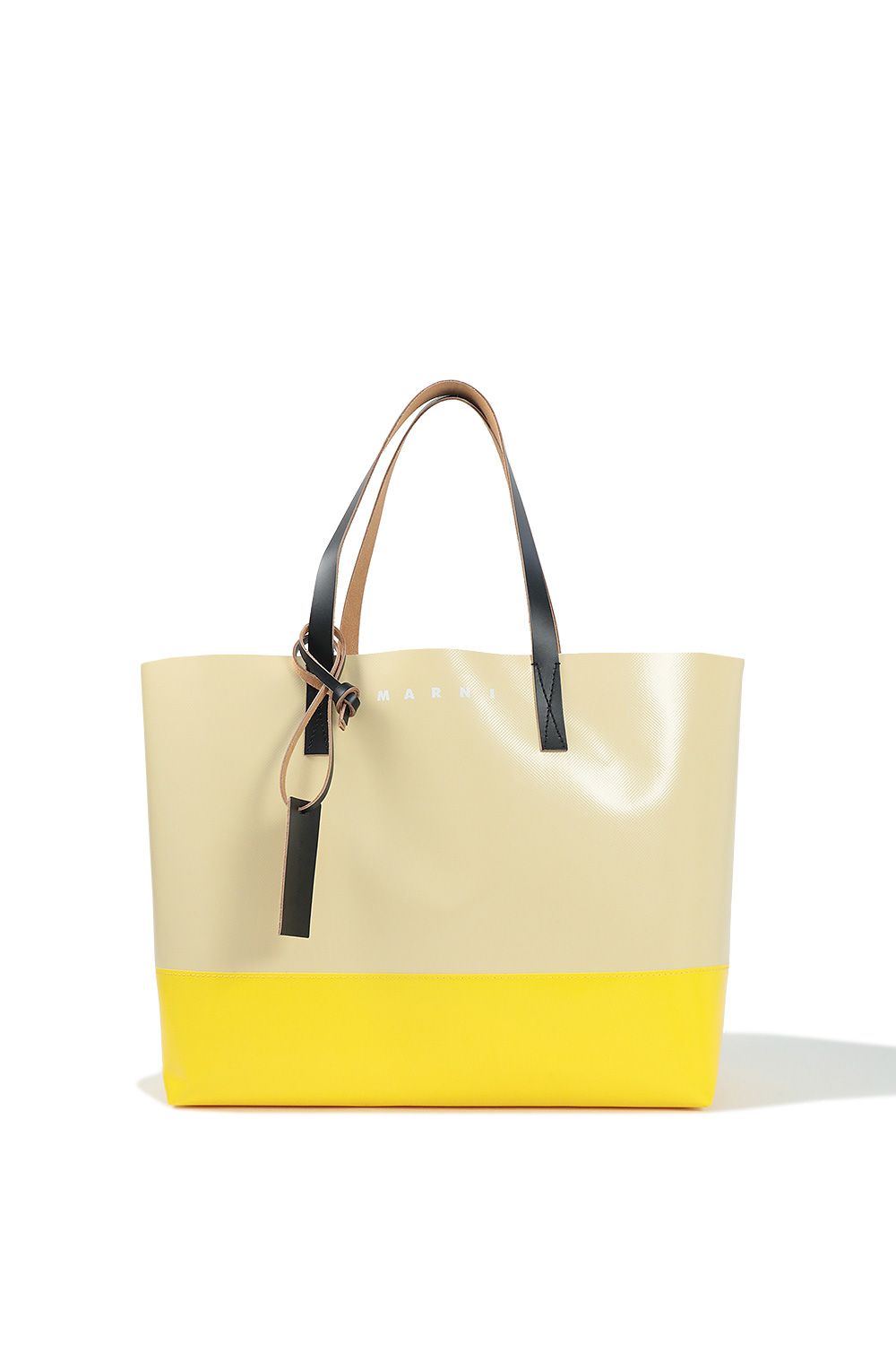 MARNI - 【再入荷/ラスト1点】TRIBECA SHOPPING BAG(SUN×BEIGE