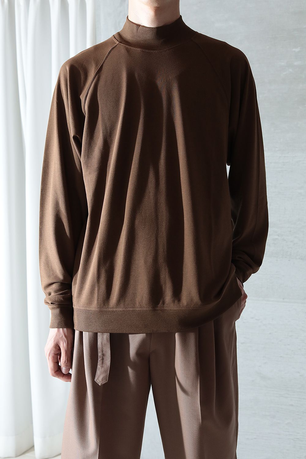 LEMAIRE CREPE MOCK NECK モックネック ルメール 最新コレックション