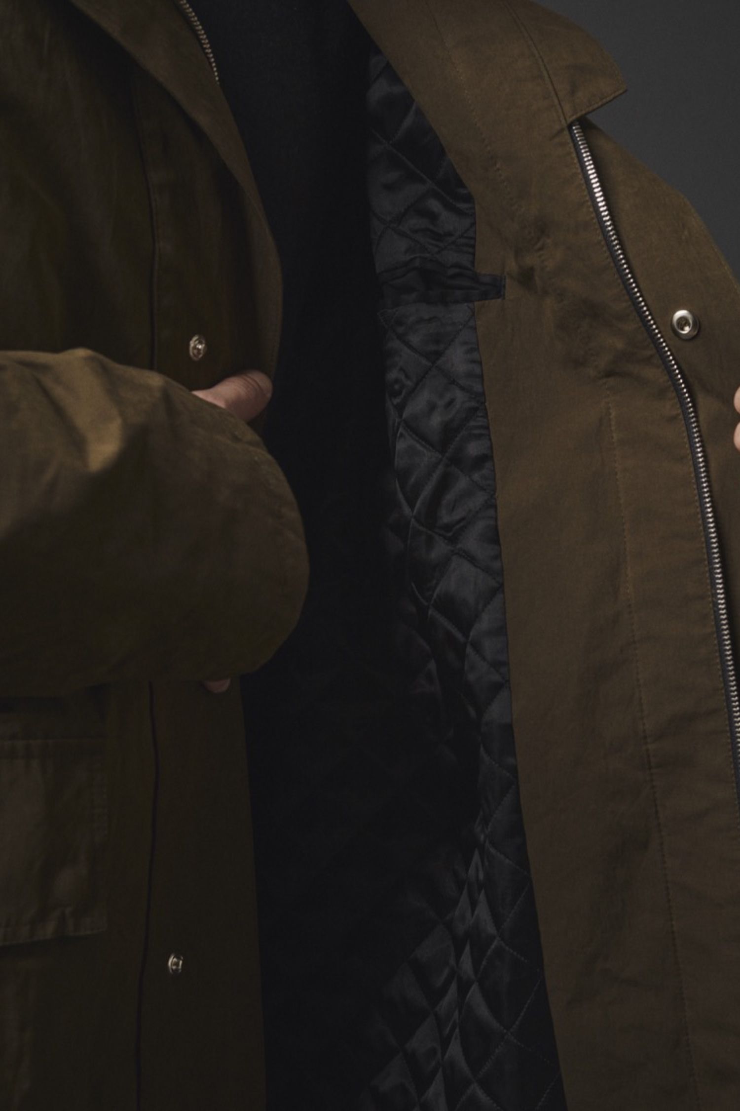 LOWNN - 【ラスト1点】Parka coat(KHAKI) | Acacia ONLINESTORE