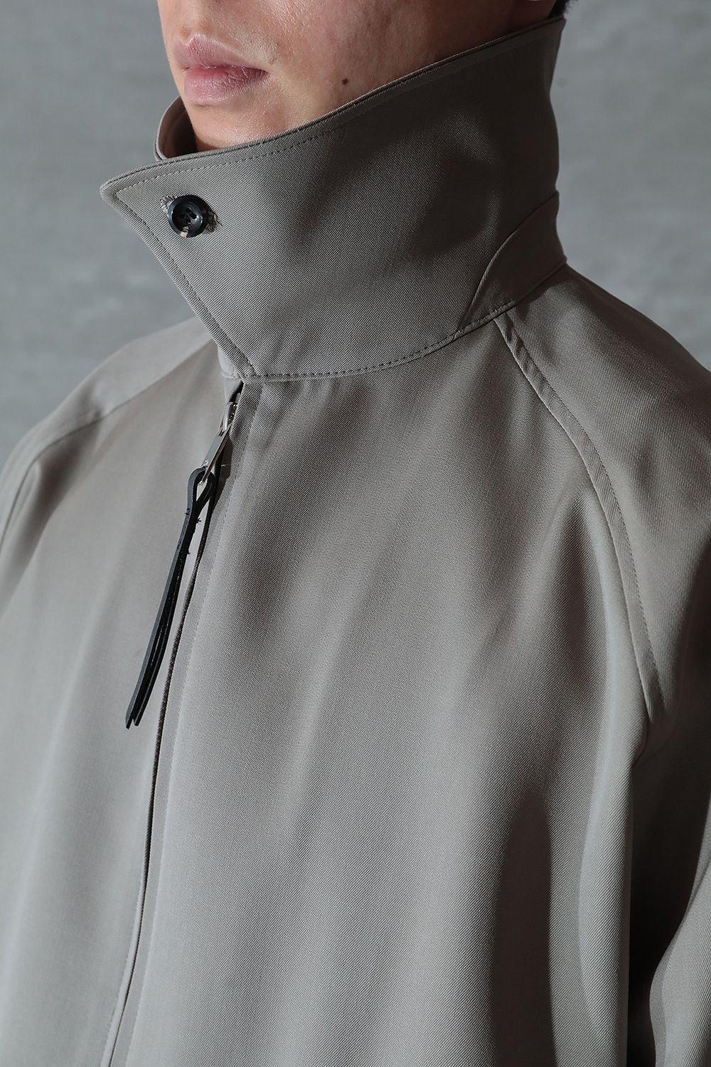 THE RERACS - RERACS BAL COLLAR HARRINGTON JACKET(GREGE) | Acacia