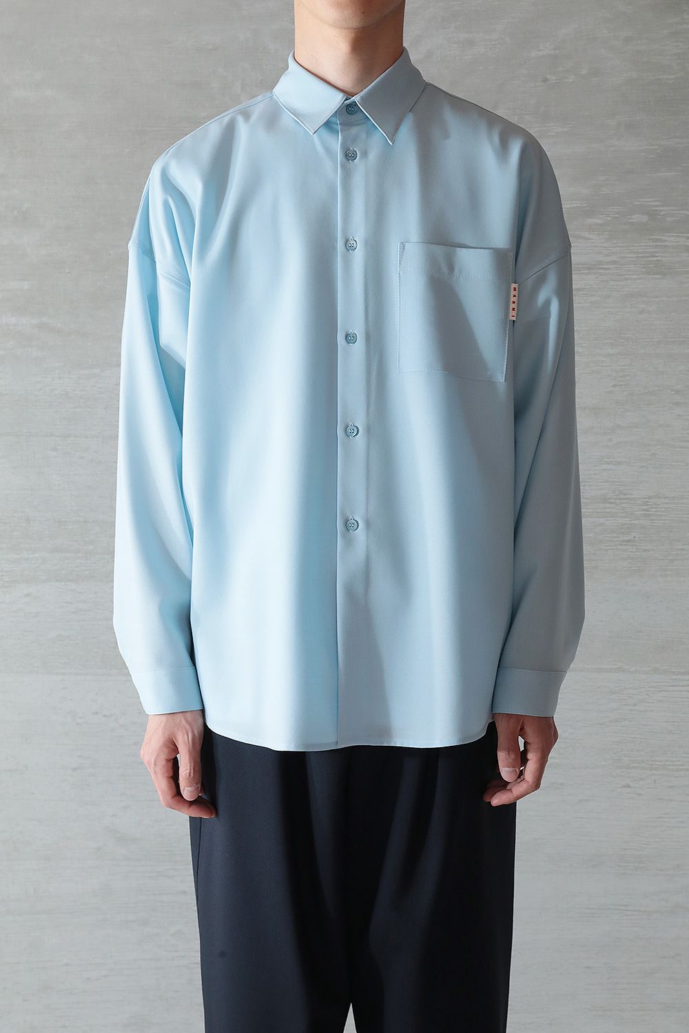 MARNI - TROPICAL WOOL SHIRTS(ARCTIC) | Acacia ONLINESTORE