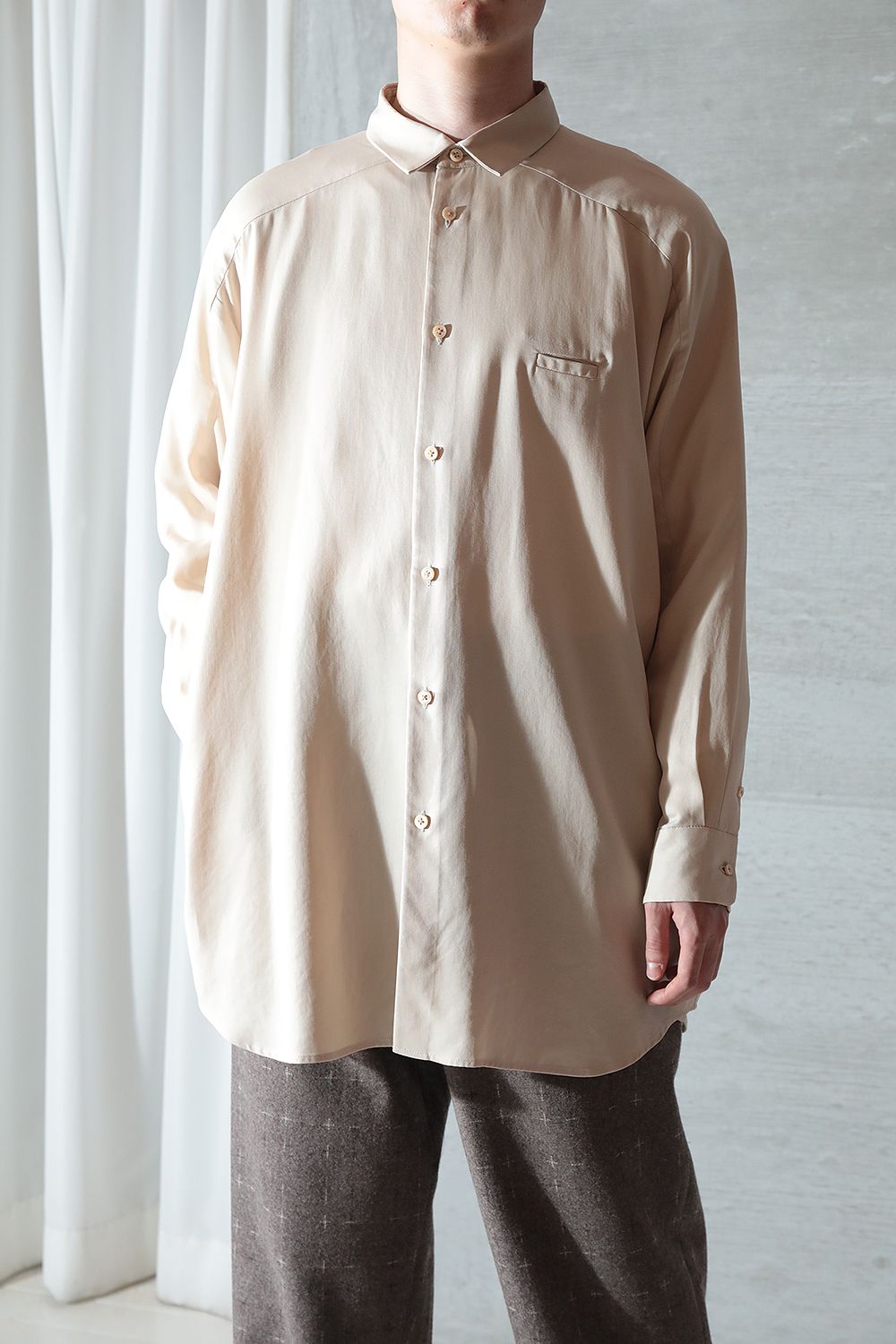 Dulcamara - ヨークスリーブシャツ-P(Ivory) | Acacia ONLINESTORE