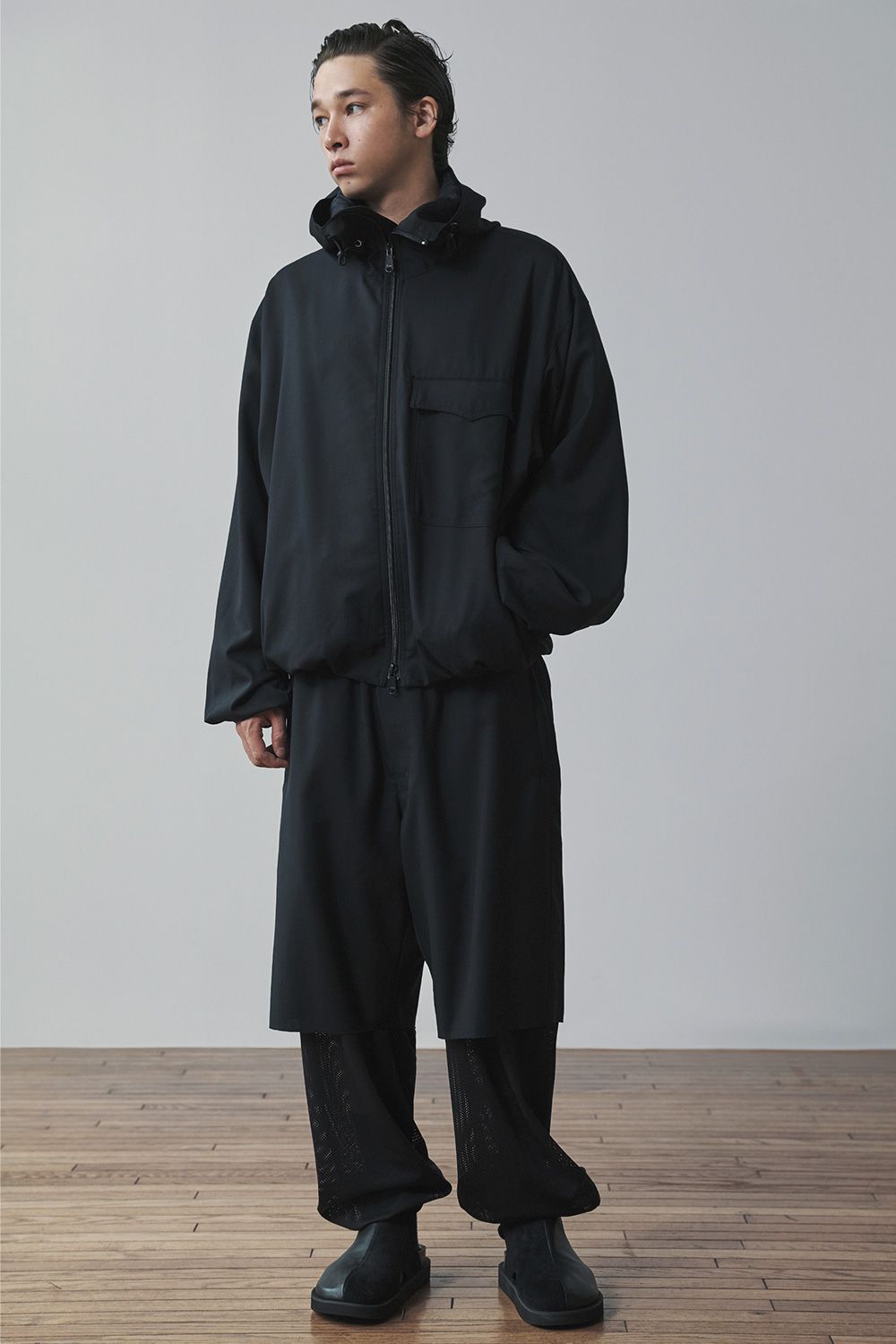 yohji yamamoto - 【Y's】N-HOODED BLOUSON(BLACK) | Acacia ONLINESTORE