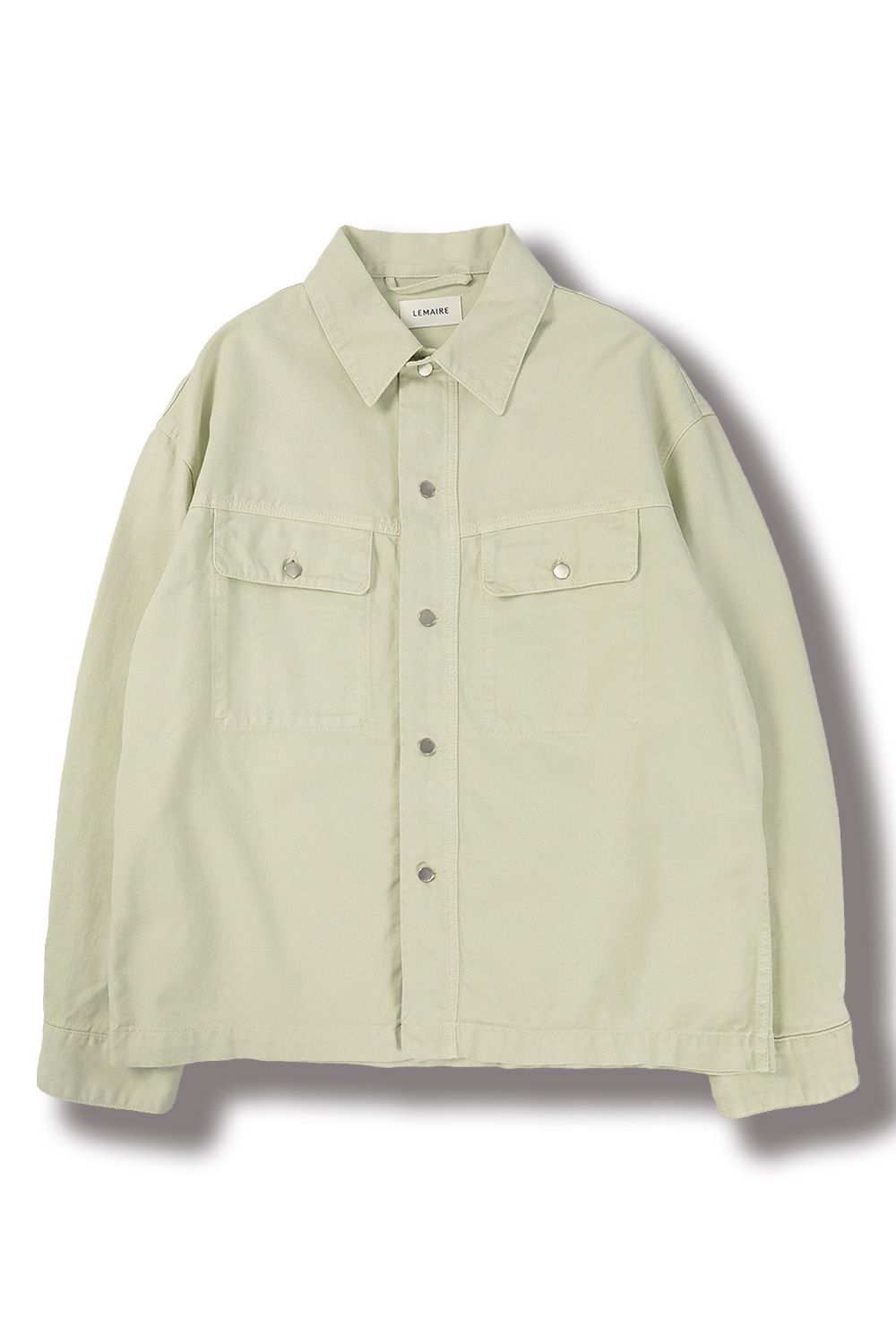 LEMAIRE - 【23AW】TRUCKER OVERSHIRT(LIGHT SAGE) | Acacia ONLINESTORE