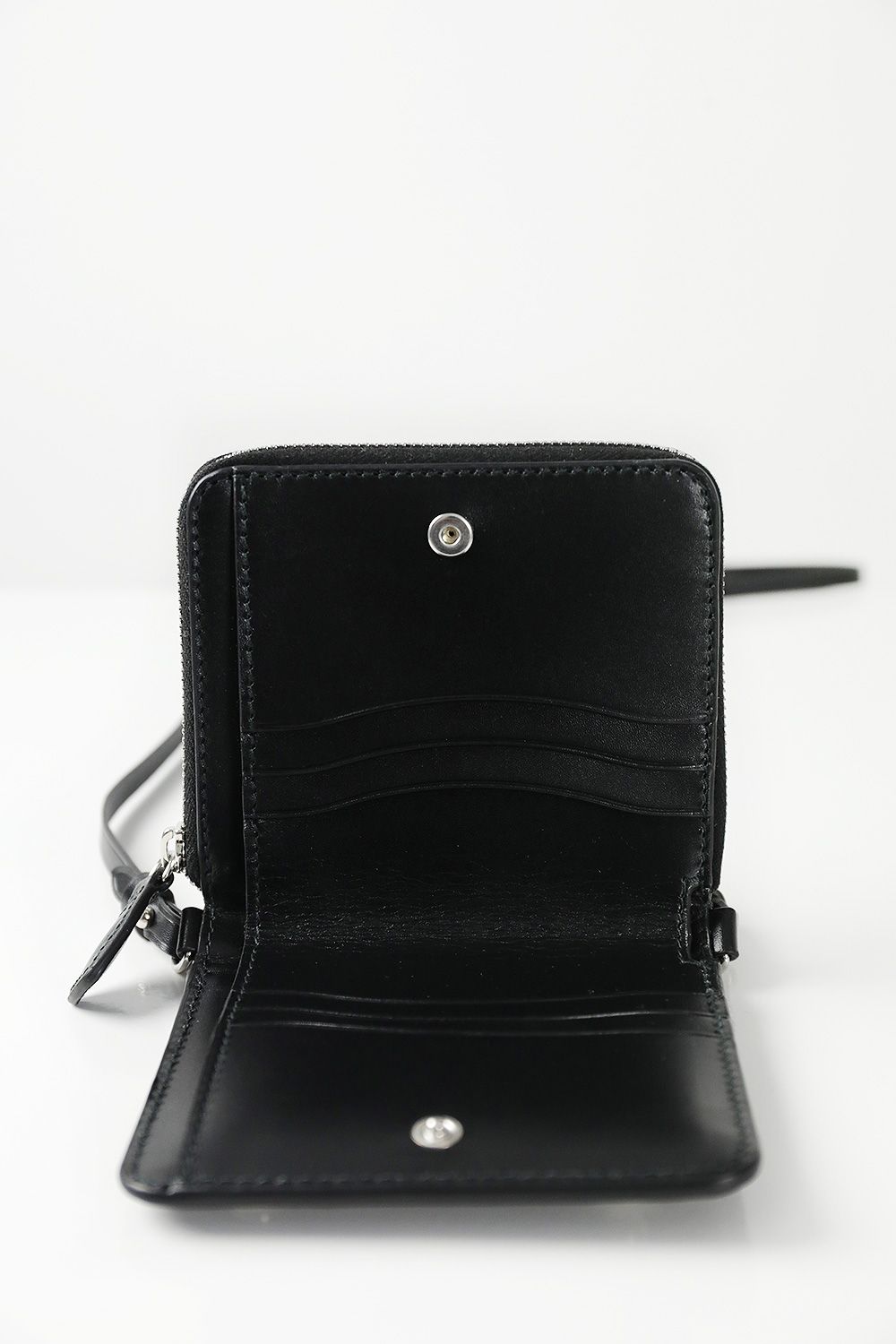 LEMAIRE - RANSEL SQUARE ZIP WALLET(BLACK) | Acacia ONLINESTORE