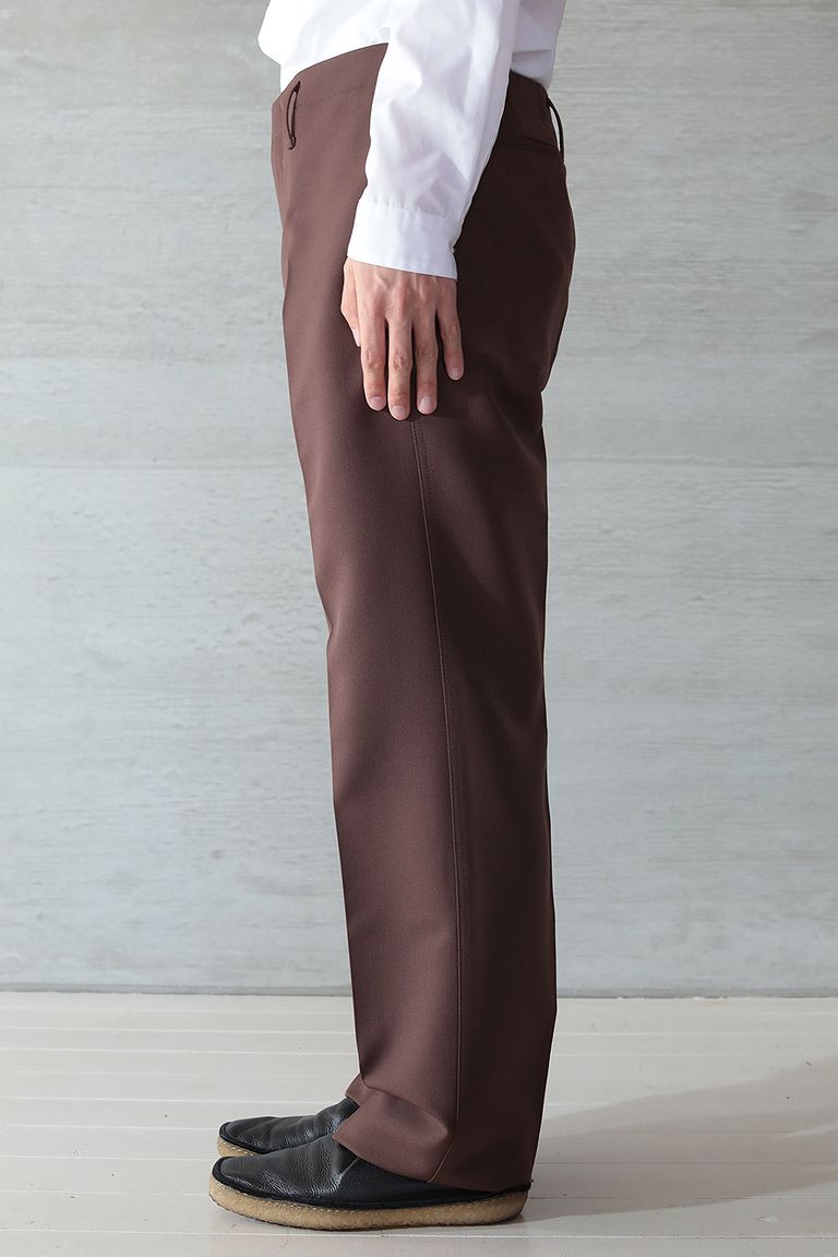 LEMAIRE - STRAIGHT LEG PANTS(RUSSET BROWN) | Acacia ONLINESTORE