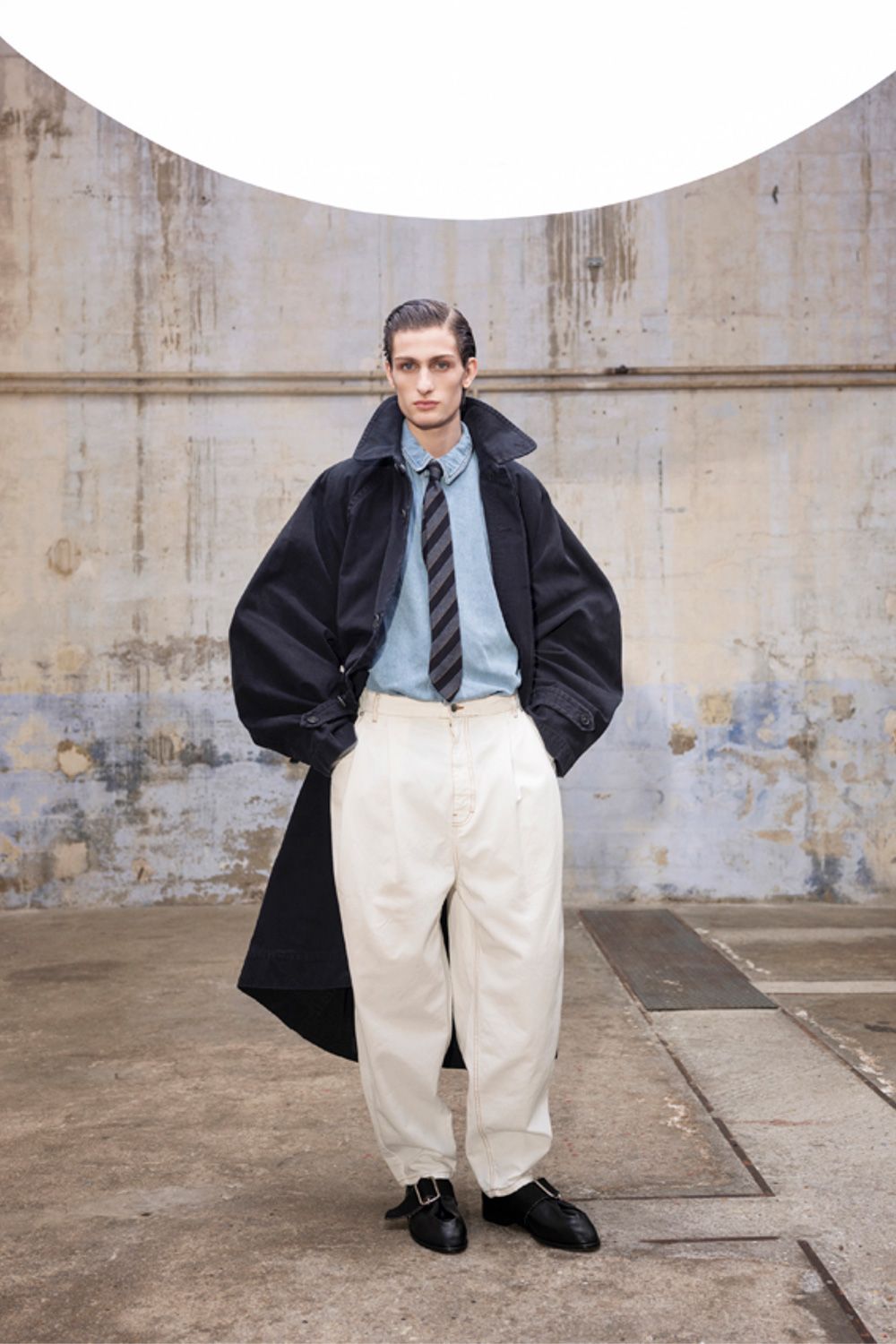 HEDMAYNER 21AW ELONGATED CUFF TROUSERS - パンツ