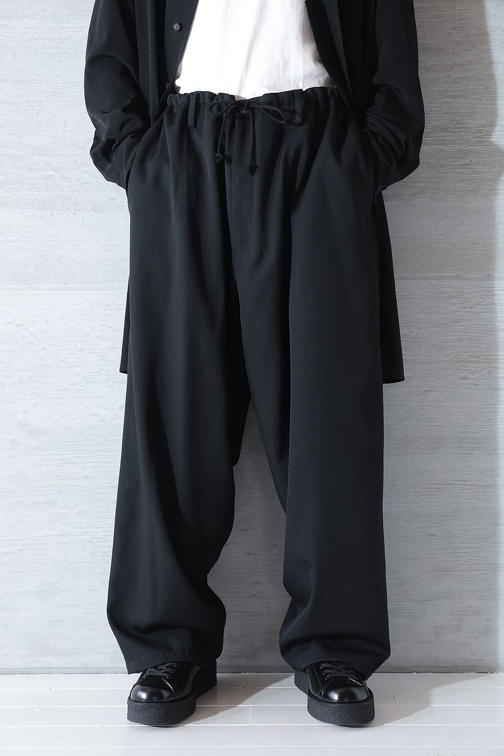 yohji yamamoto - 【yohji yamamoto】Z-定番太ヒモP(BLACK) | Acacia