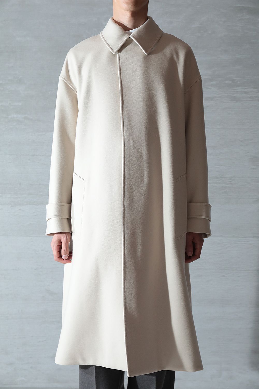 【ラスト1点】THE BAL COLLAR COAT(LIGHT BEIGE) - 46(S〜M)