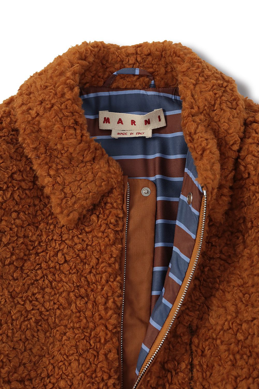 MARNI - 【23AW】TEDDY JACKET(RUST) | Acacia ONLINESTORE