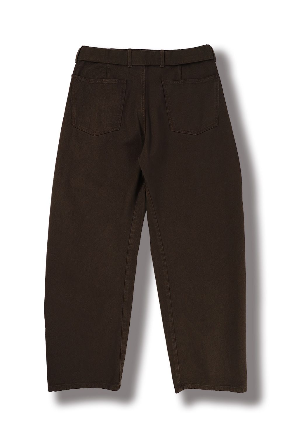 LEMAIRE - 【23AW】TWISTED BELTED PANTS(ESPRESSO