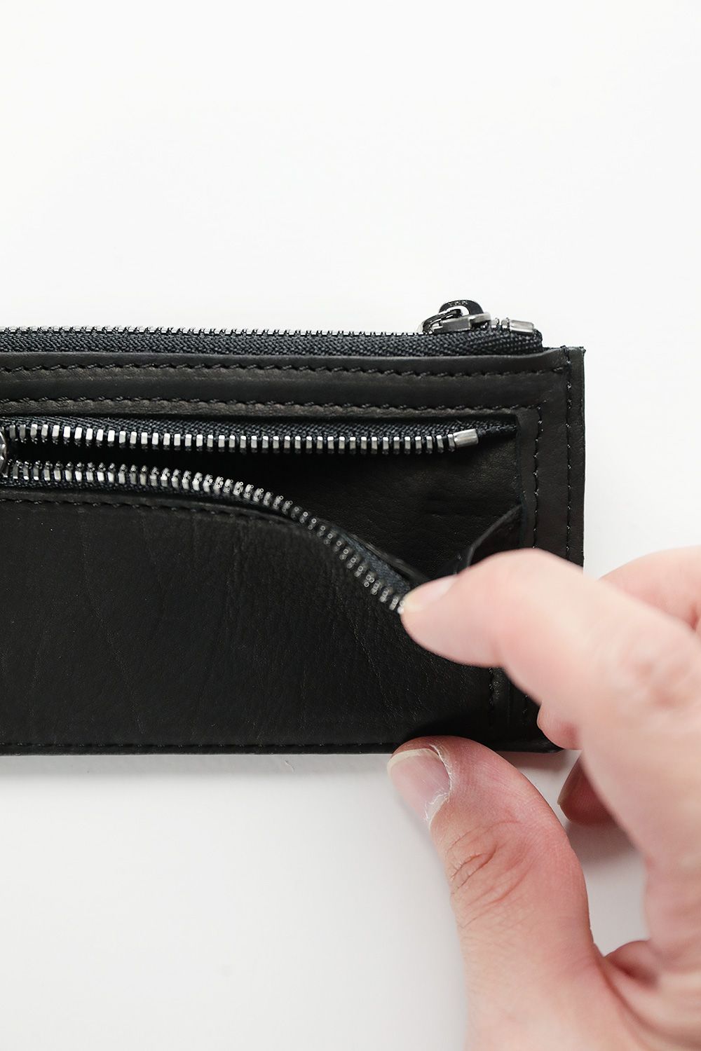 yohji yamamoto - 【discord】CARD MINI WALLET(BLACK) | Acacia