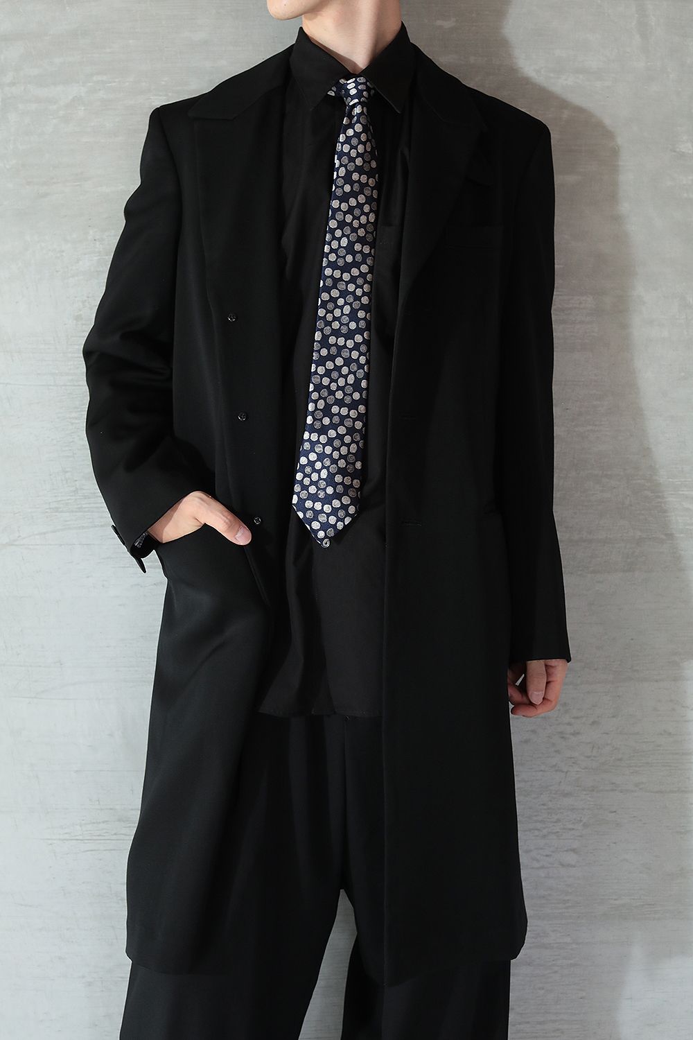 【yohji yamamoto】Y-CDM定番シャツ(BLACK) - 2