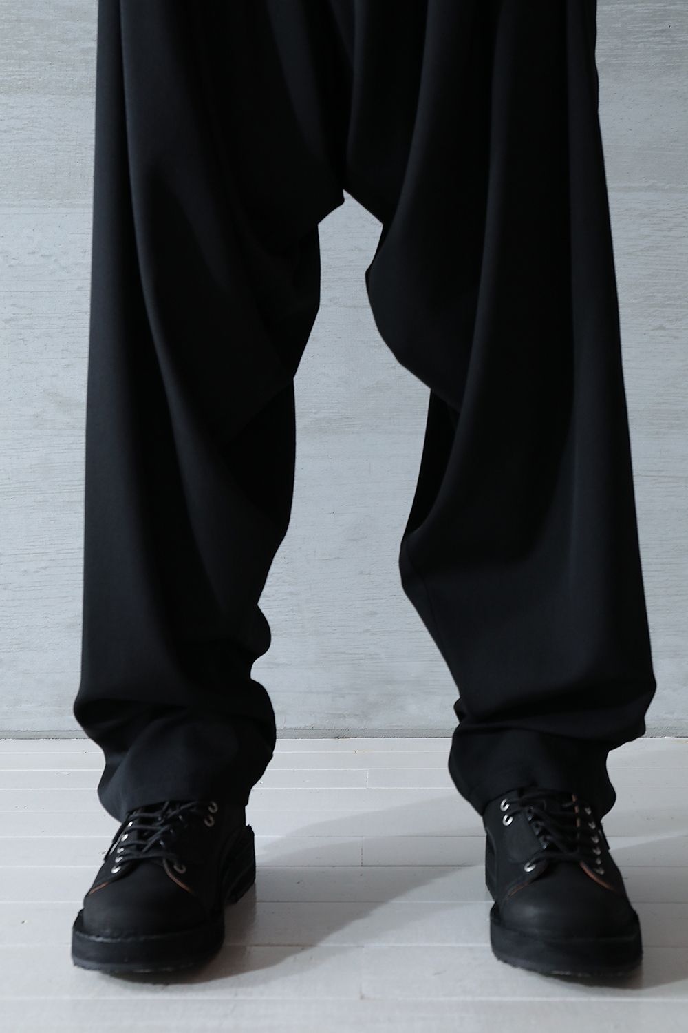 23AW DROP CROTCH PANTS 内股ドレープパンツ ヨウジヤマモト+