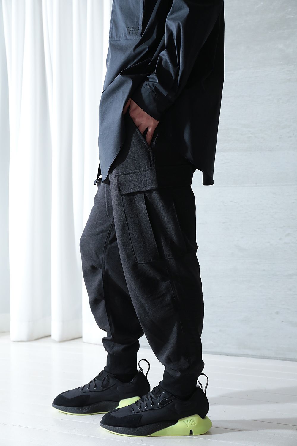 Y-3 ワイスリー 22SS M CLASSIC SPORT UNIFORM CUFFED CARGO PANTS