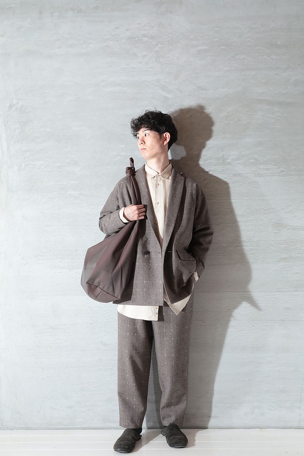 Dulcamara - よそいきトートBAG(Khaki×Red) | Acacia ONLINESTORE