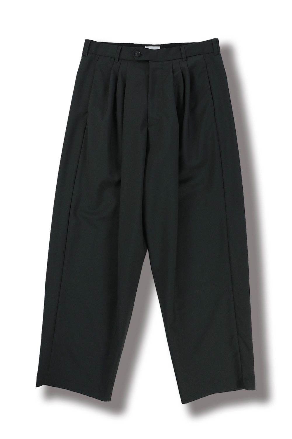 LOWNN - 3 PLEATS WIDE PANTS(BLACK) | Acacia ONLINESTORE