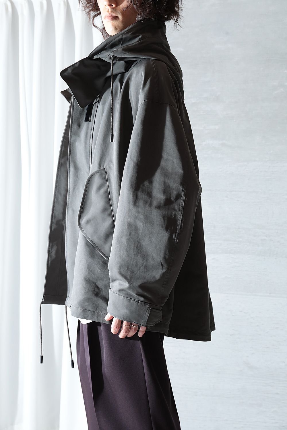 THE RERACS - 【23AW】THE MODS COAT(G.KHAKI/PE-NY HIGH DENSITY