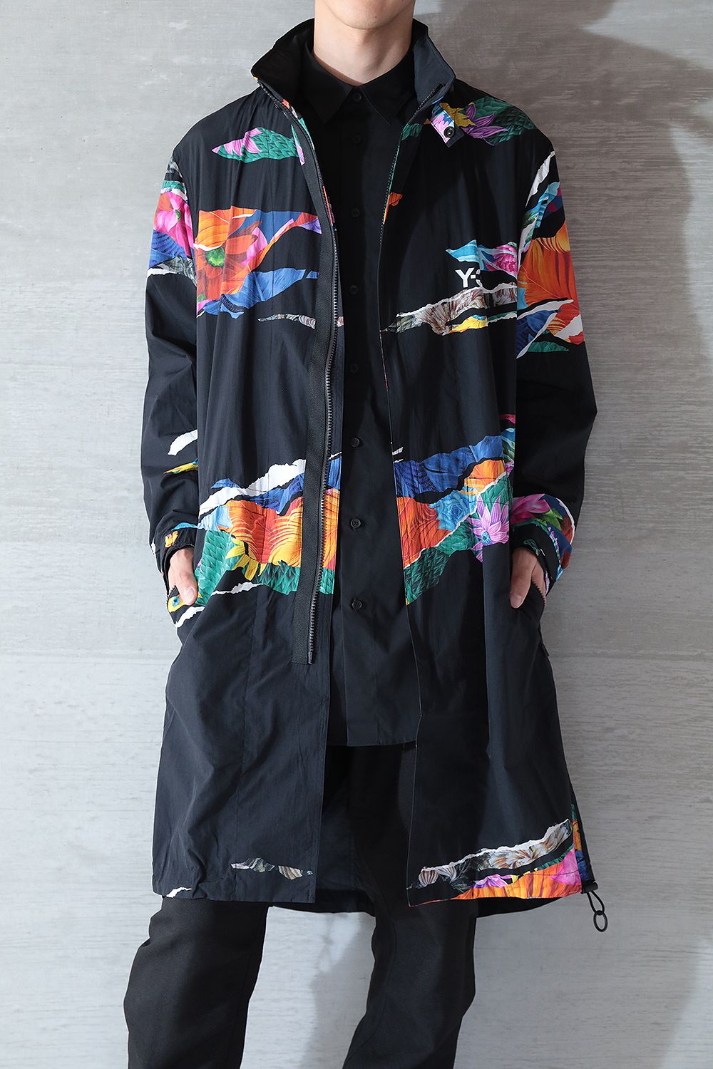 M CH2 A WIND BREAKER(BLACK AOP) - S