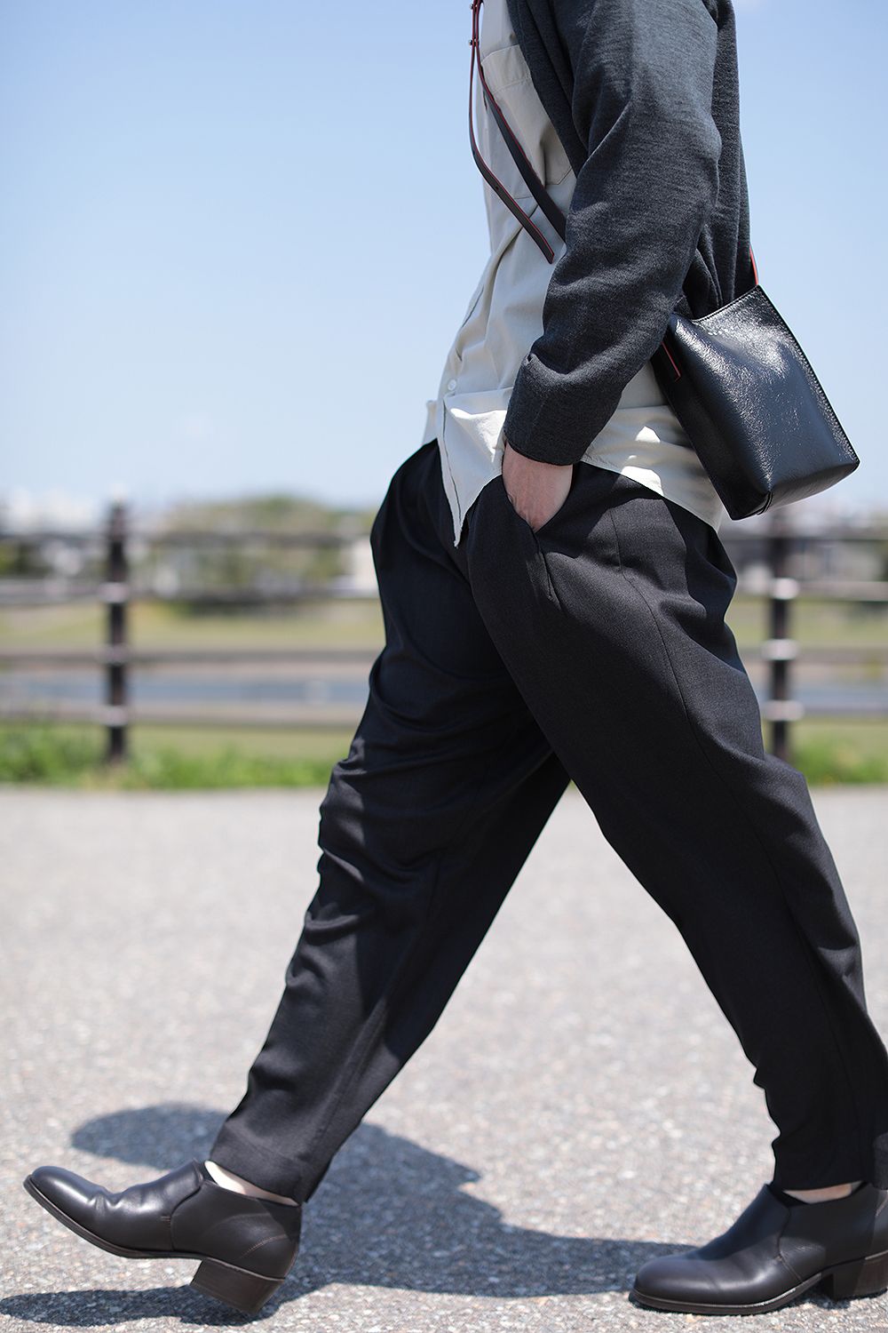 HED MAYNER 21SS BELTED PANT - 通販 - gofukuyasan.com