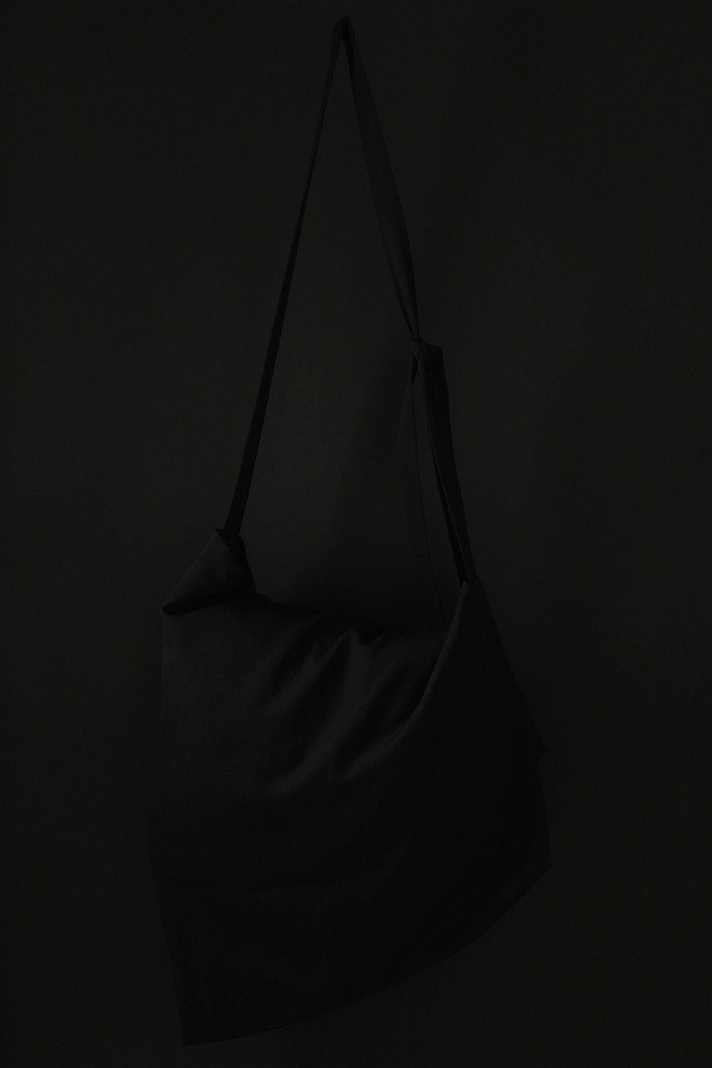 yohji yamamoto - GABARDINE TUCK DRAPE BAG(BLACK) | Acacia