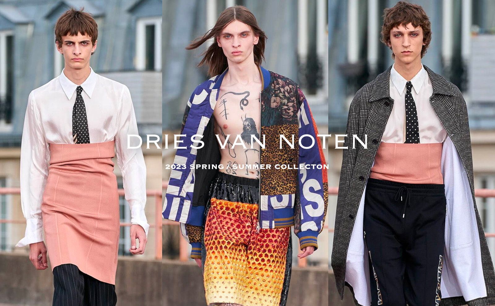 DRIES VAN NOTEN / ドリスヴァンノッテン】2023 SPRING/SUMMER