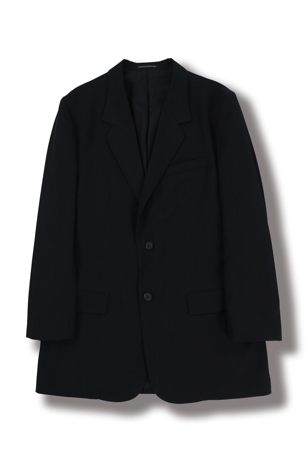 yohji yamamoto - 【yohji yamamoto】U-左裾ファスナー付きJKT(BLACK) | Acacia ONLINESTORE