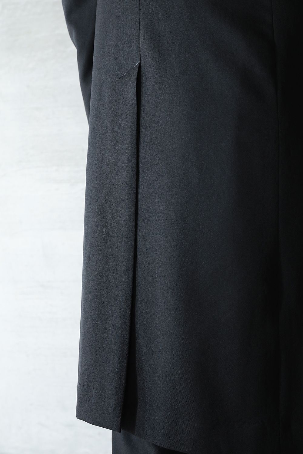【yohji yamamoto】S-Dr.JKT Reギャバ(BLACK) - 2