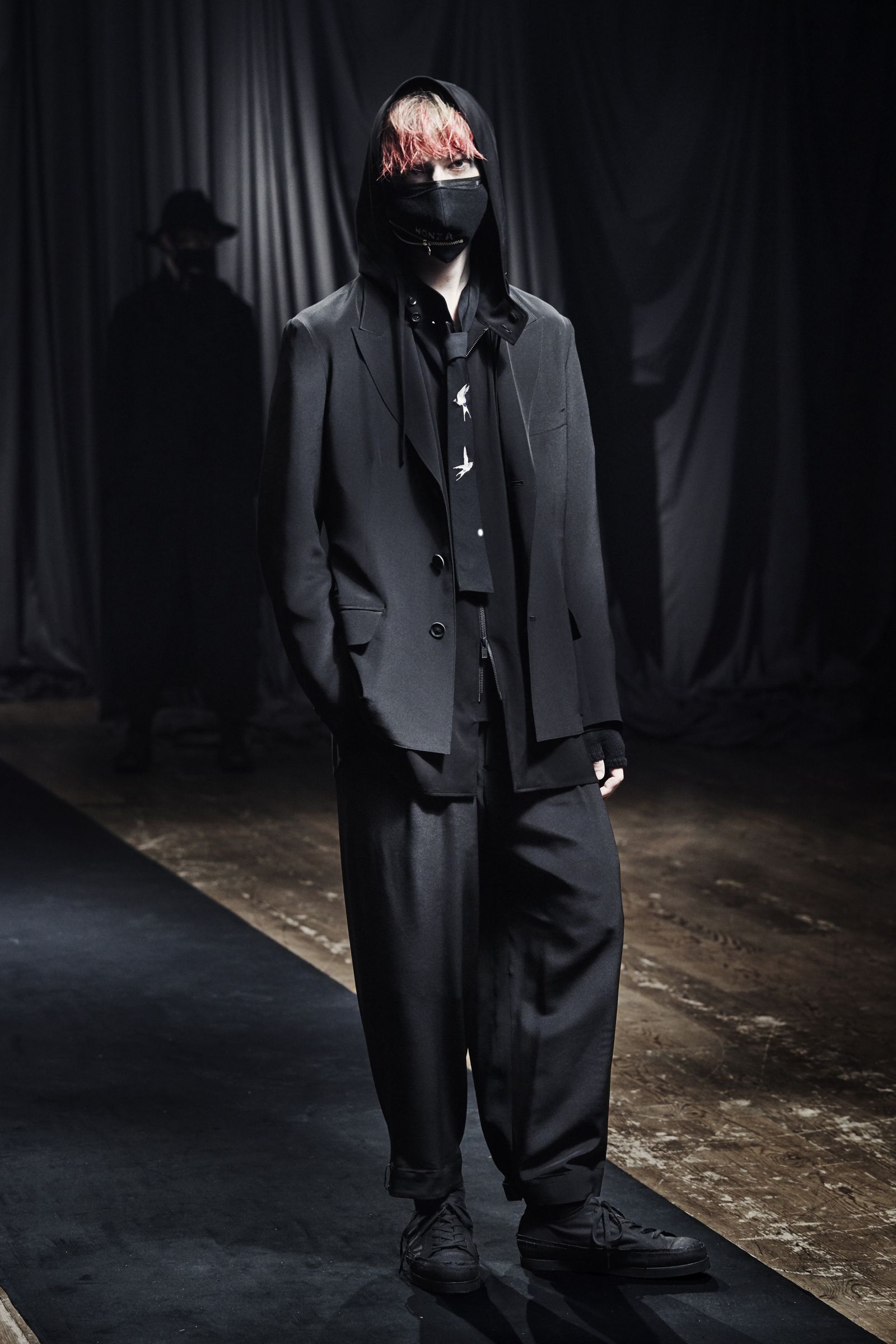 Yohji Yamamoto 21aw シルクブラウス - シャツ