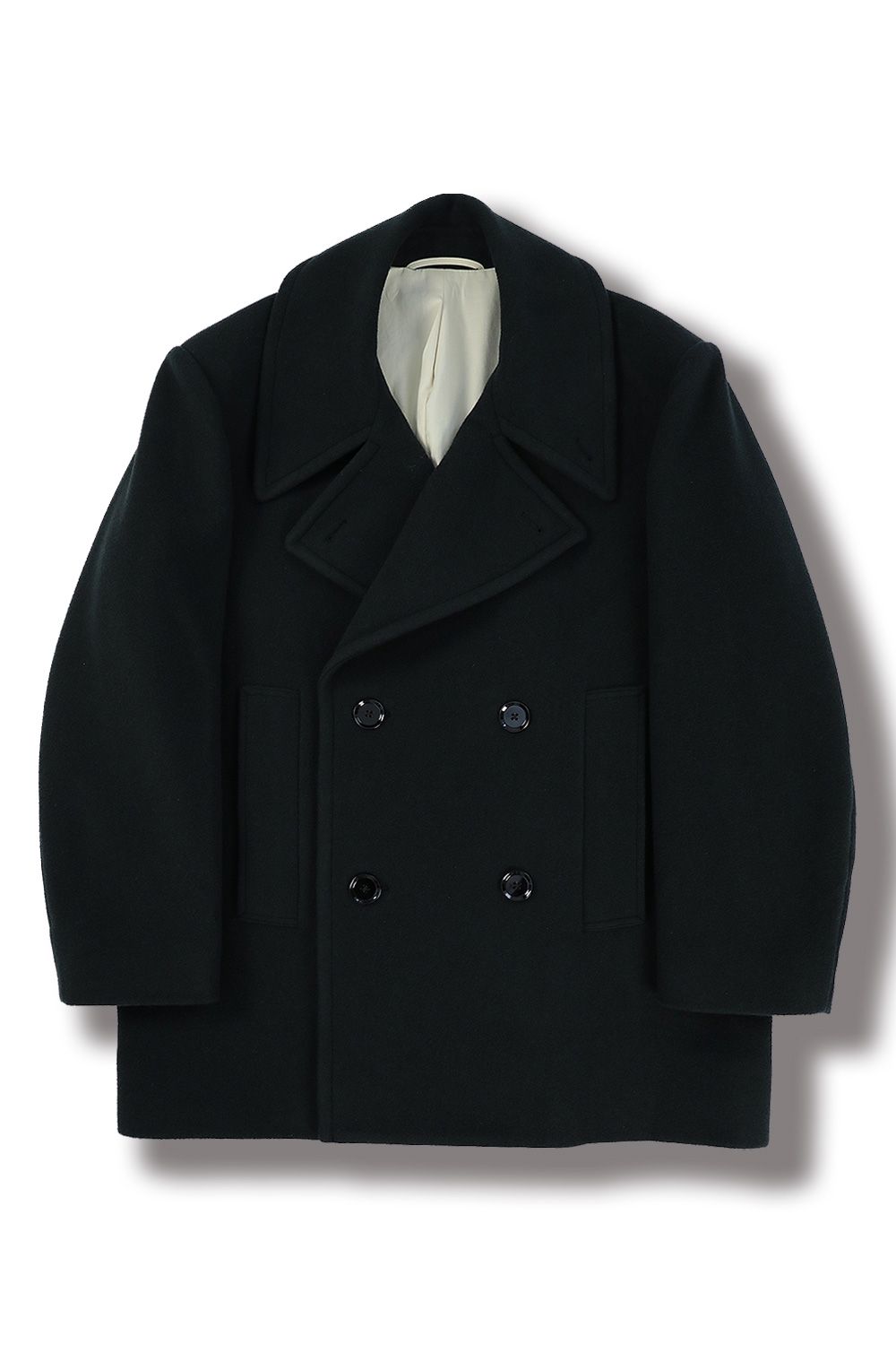 LEMAIRE - 【23AW】MAXI PEA COAT(MIDNIGHT GREEN) | Acacia ONLINESTORE