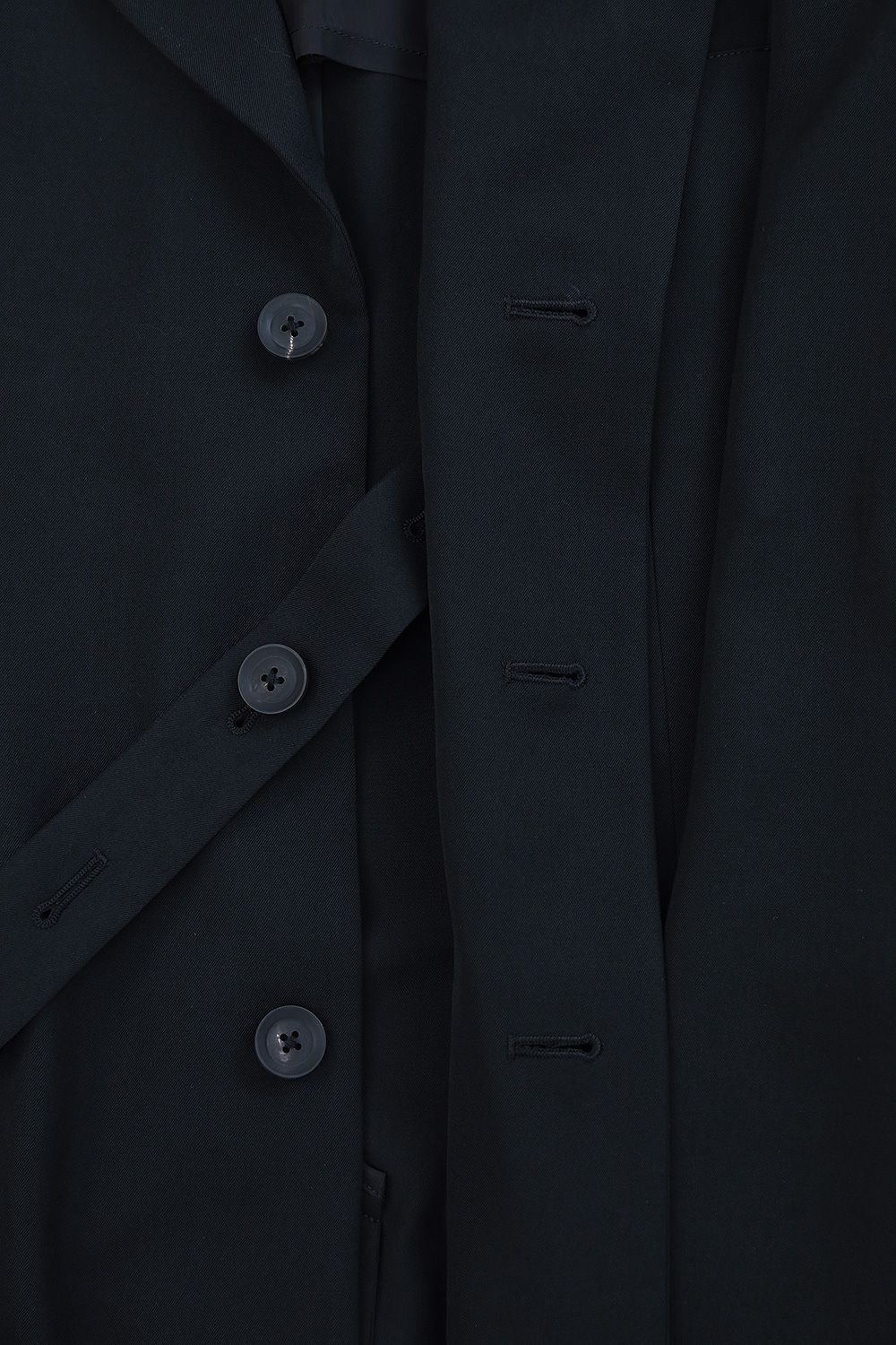 【yohji yamamoto】S-Dr.JKT Reギャバ - 2
