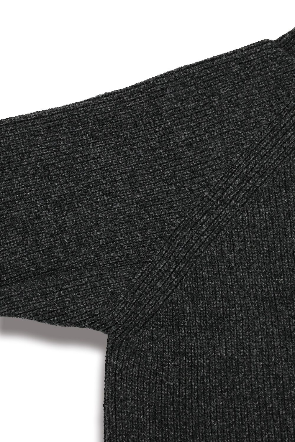 THE RERACS - 【23AW】RERACS DRIVERS KNIT(TOP GRAY/BULKY CASHMERE