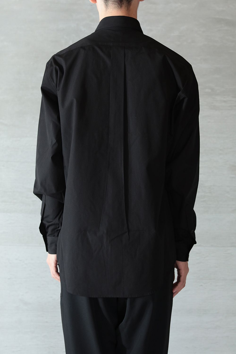 yohji yamamoto - 【yohji yamamoto】Y-CDM定番シャツ(BLACK