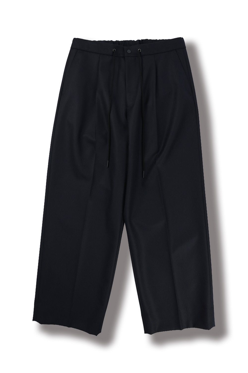 THE RERACS - 【23AW/ラスト1点】THE EASY SLACKS WIDE(DARK NAVY