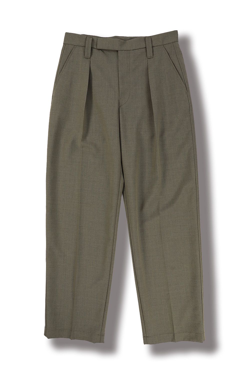 LEMAIRE - ONE PLEAT PANTS(BEIGE GREY) | Acacia ONLINESTORE