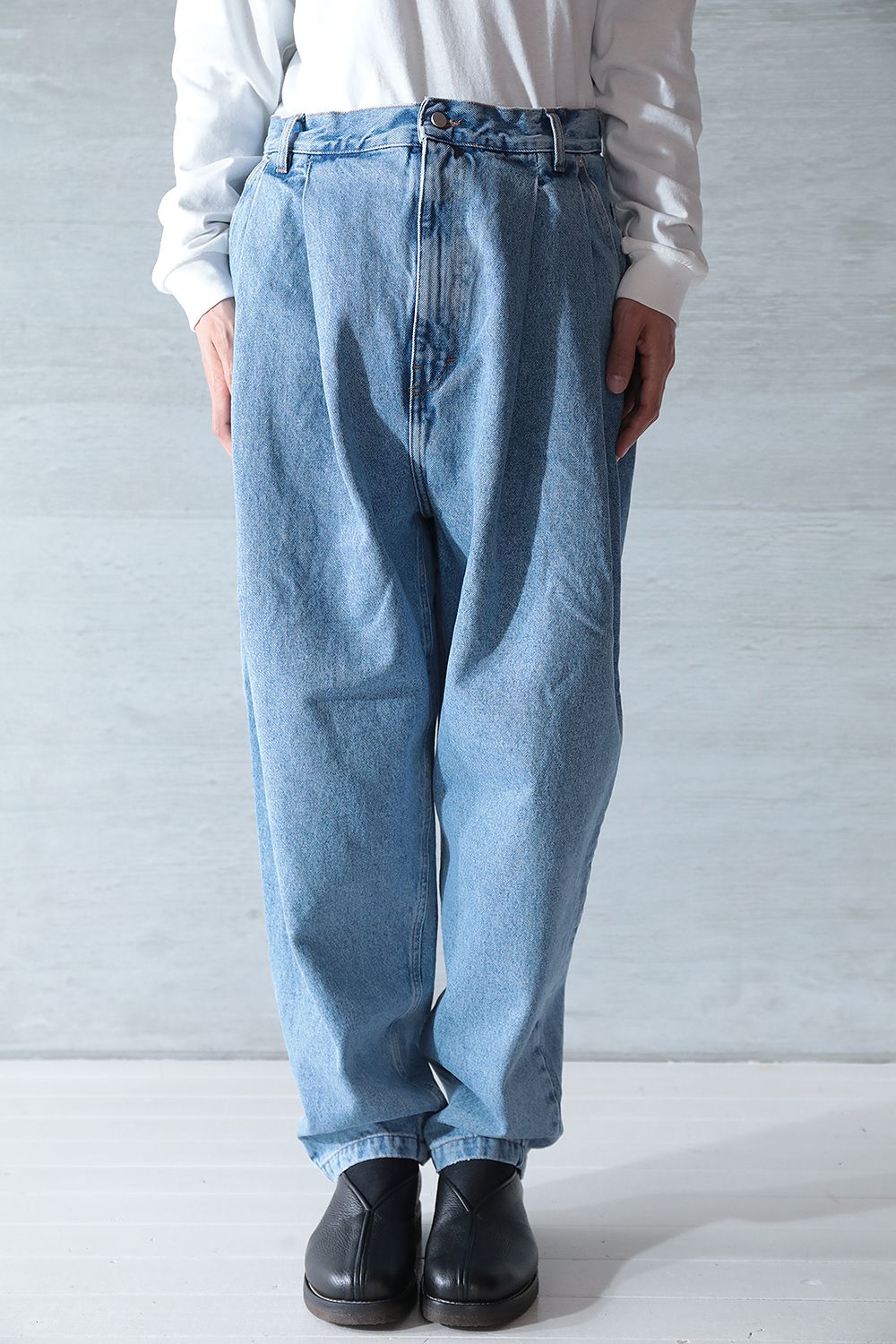 10％OFF】 HED MAYNER PLEATED HED MAYNER 20SS eva.gov.co DENIM