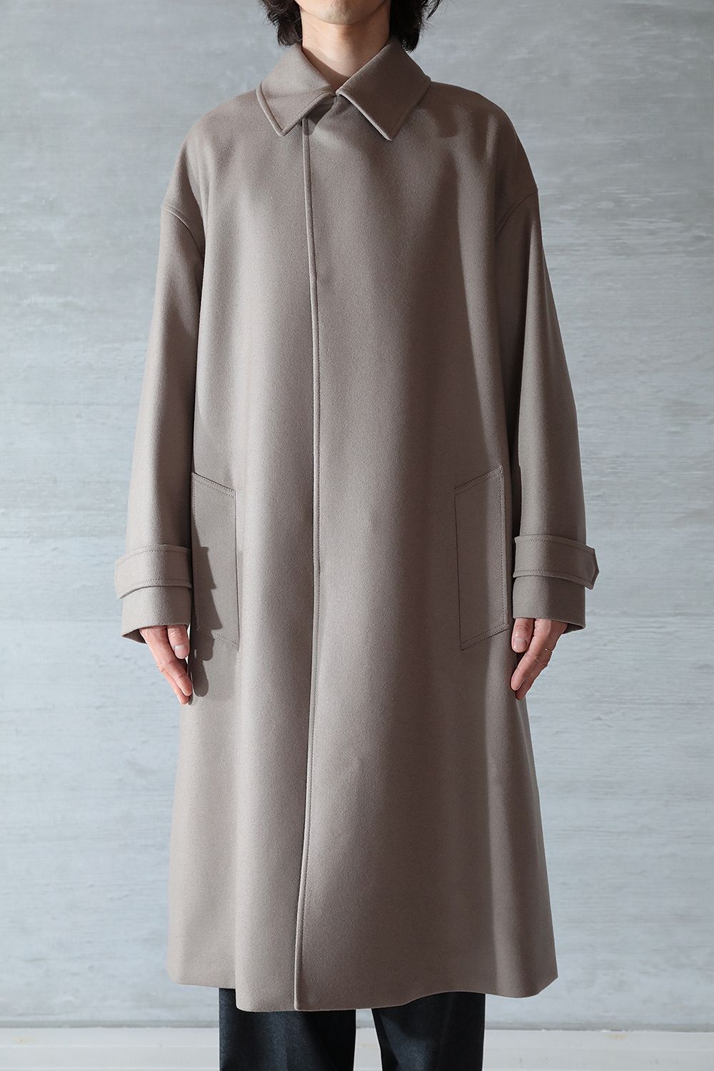 THE RERACS - 【23AW/ラスト1点】THE BAL COLLAR COAT(BEIGE