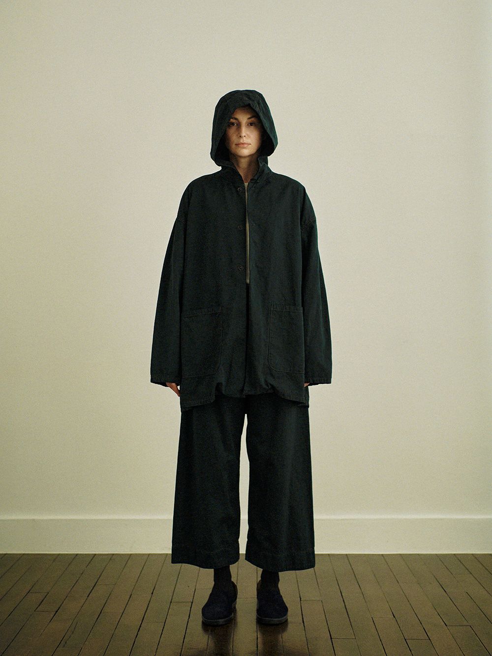 YOKO SAKAMOTO Hood Shirt Coat - 通販 - pinehotel.info