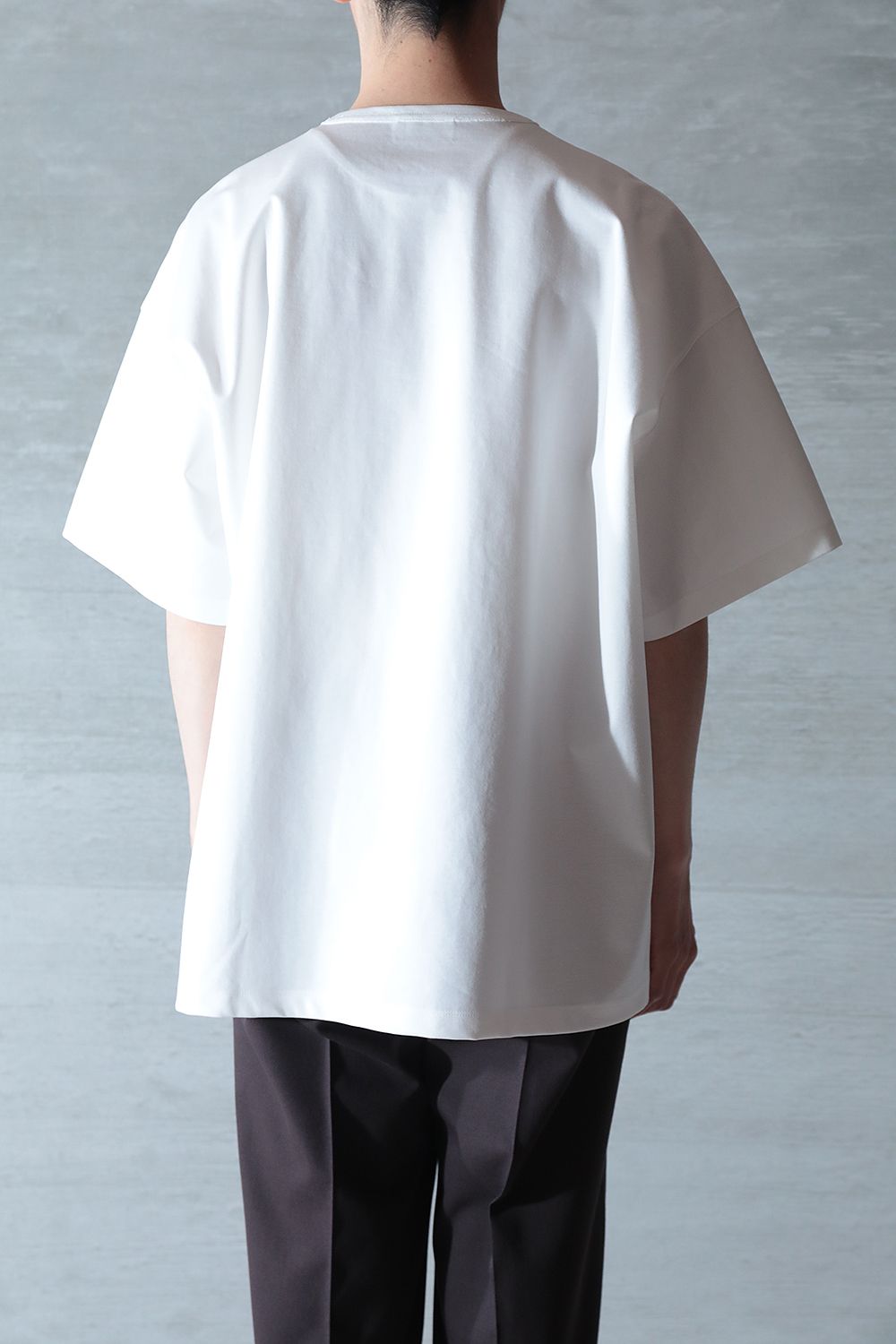 THE RERACS - 【ラスト1点】THE SUPER OVER SIZE T-SHIRT(WHITE