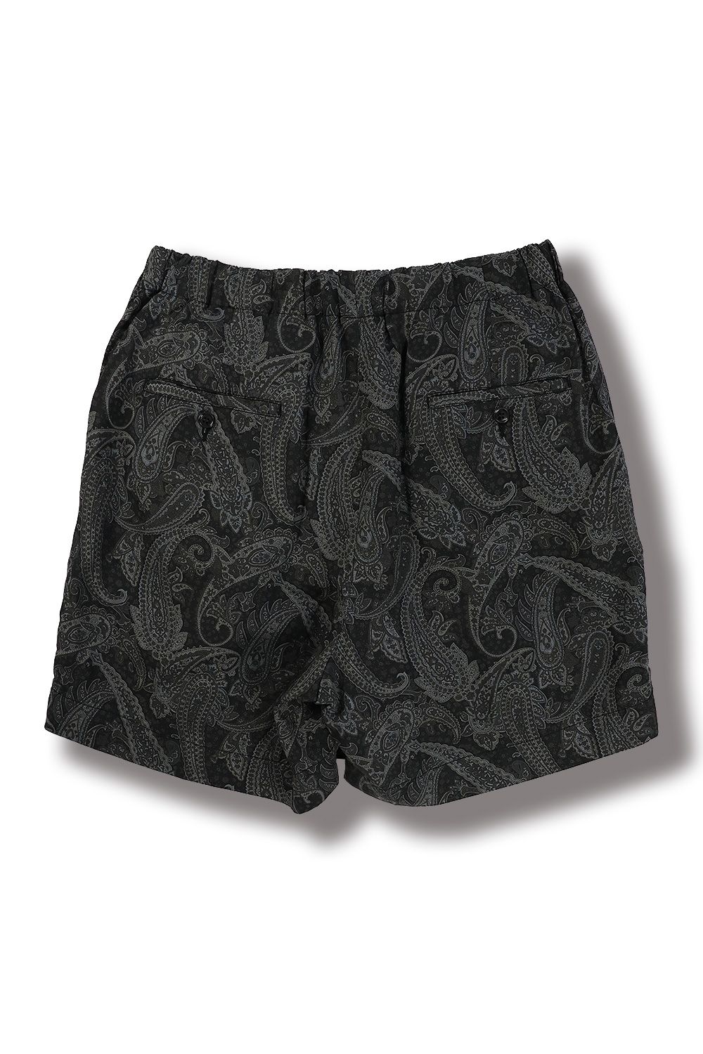 WEWILL - PAISLEY BAGGY SHORTS(GRAY) | Acacia ONLINESTORE