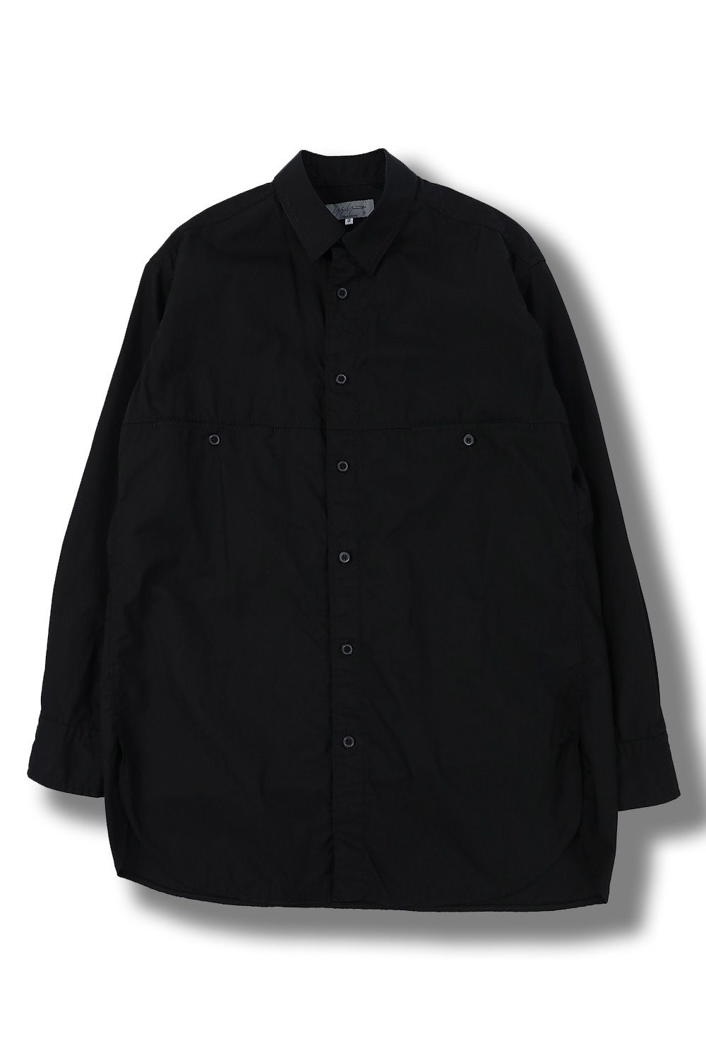 yohji yamamoto - 【yohji yamamoto】A-切替胸PK環縫いシャツ(BLACK) | Acacia ONLINESTORE