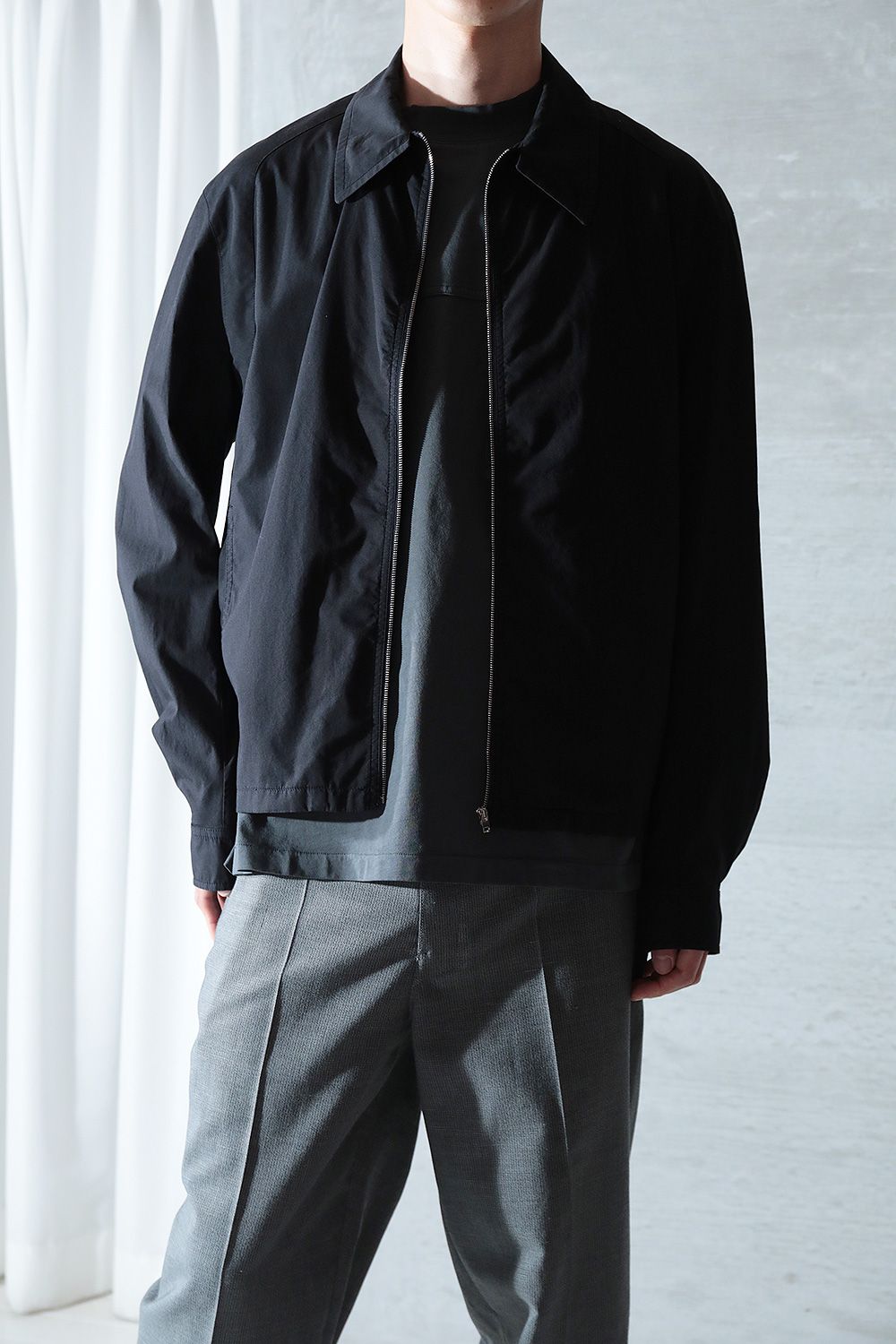 LEMAIRE - SHIRT BLOUSON(BLACK) | Acacia ONLINESTORE