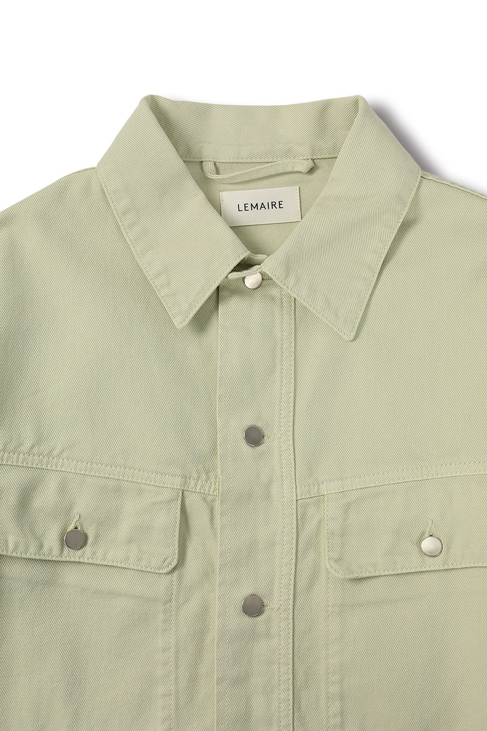 LEMAIRE - 【23AW】TRUCKER OVERSHIRT(LIGHT SAGE) | Acacia ONLINESTORE