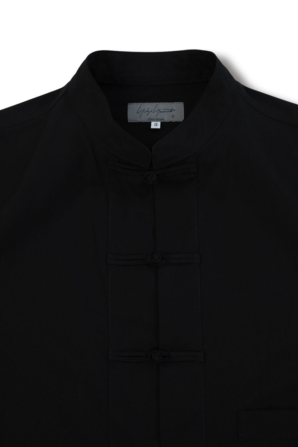 yohji yamamoto - 【yohji yamamoto】環縫い釈迦釦B(BLACK) | Acacia