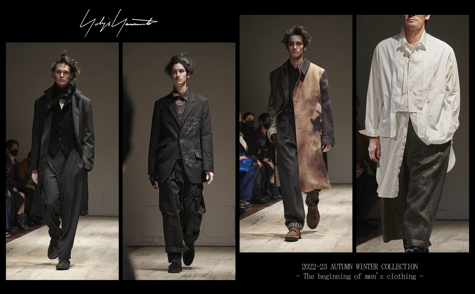 Yohji Yamamoto / ヨウジヤマモト】2022 AUTUMN/WINTER